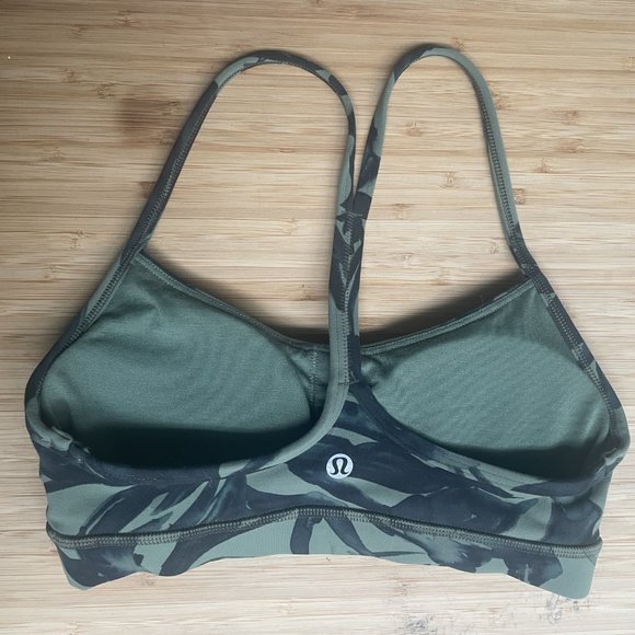 Floral Print Sports Bra - Picture 3 of 3